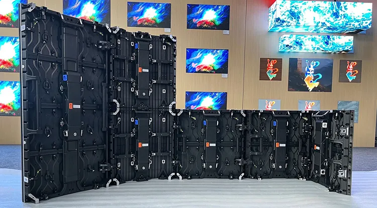 Various rental cabinets support mixed configurations